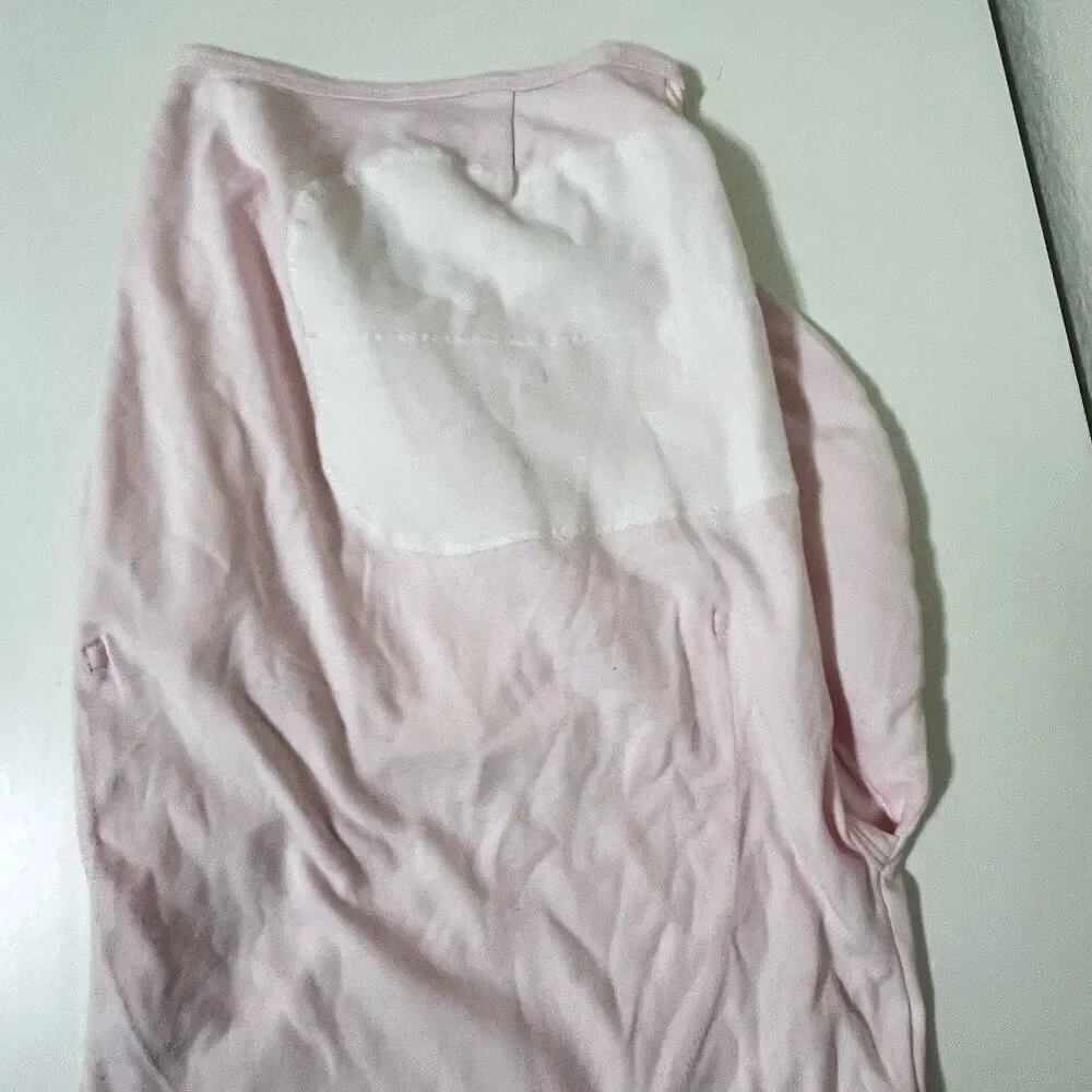 Nested Bean Zen Swaddle Classic Soft Pink Cotton Size 0-6 Months 7-18 lbs